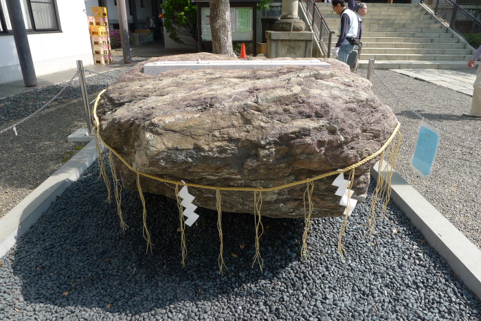 亀戸香取神社の勝ち石