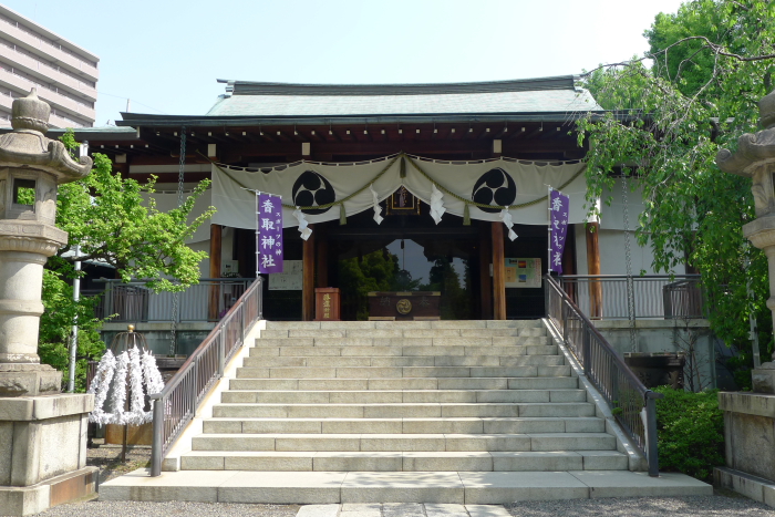 亀戸香取神社の本殿