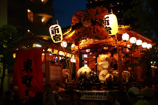 大國魂神社(くらやみ祭り）