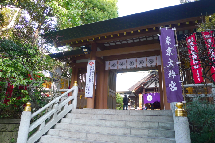 東京大神宮の門