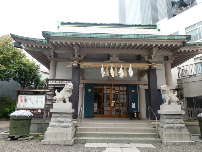 台東区_須賀神社（団子天王）の社殿