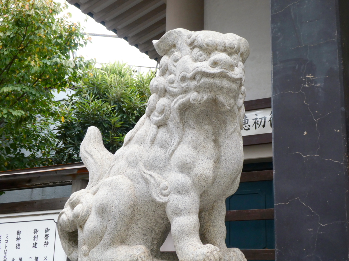 台東区_須賀神社（団子天王）の狛犬