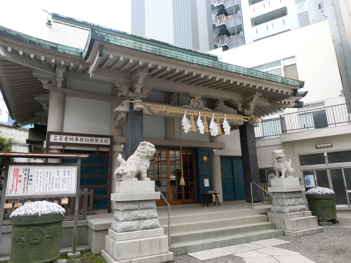 台東区_須賀神社（団子天王）の社殿