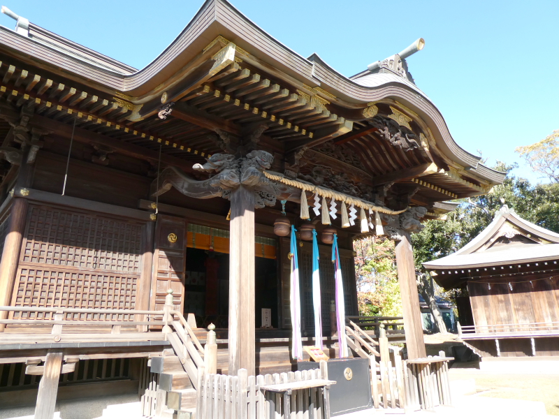 北区赤羽八幡神社の社殿