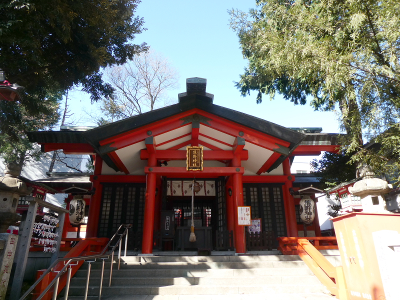 板橋区_熊野神社の社殿