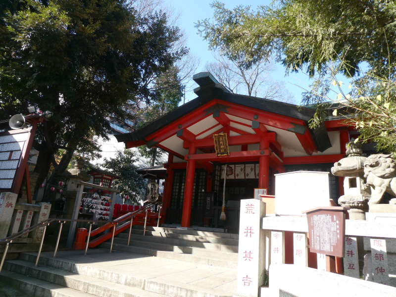 板橋区_熊野神社の社殿