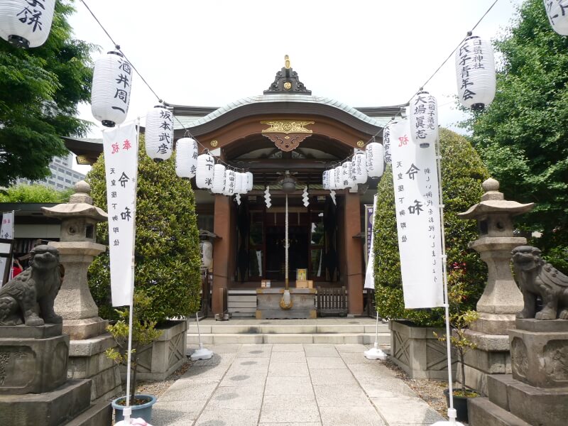 墨田区_白髭神社の社殿