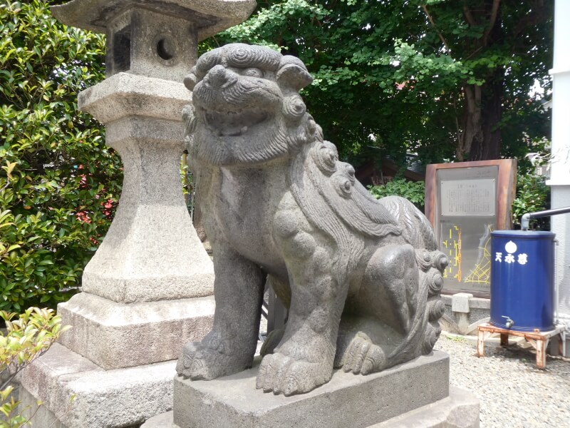 墨田区_白髭神社の狛犬